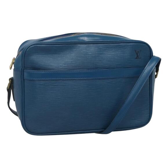 LOUIS VUITTON Epi Trocadero 27 Shoulder Bag Blue M52315 - Picture 1 of 16